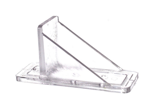 100 Pack Recycled Clear V2-Mini Roof Guard Snow & Ice Guard Prevent Sliding Ice Snow Stop Buildup