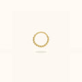 14k Beaded Hinged Ring - Hinged Ring - Lulu Ave Body Jewelery
