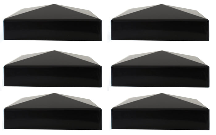 Black / 6 Caps