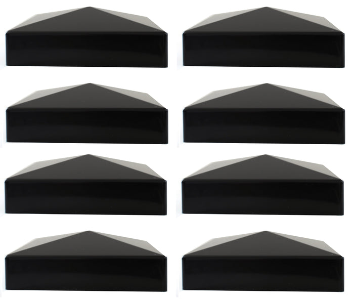 Black / 8 Caps