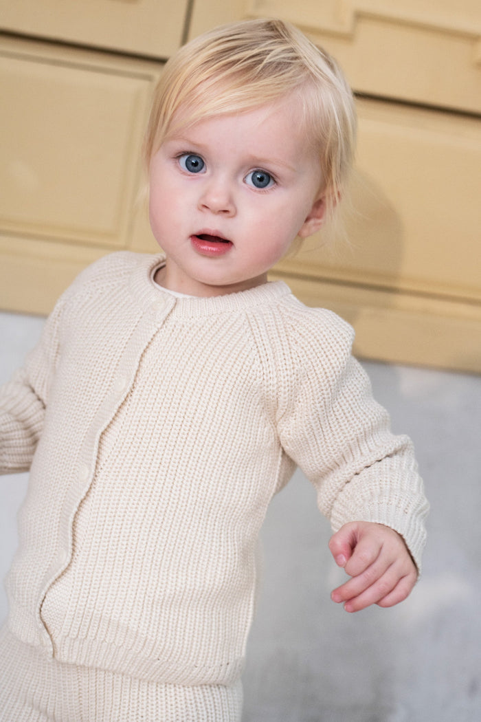 Baby Patent Pants - Creme