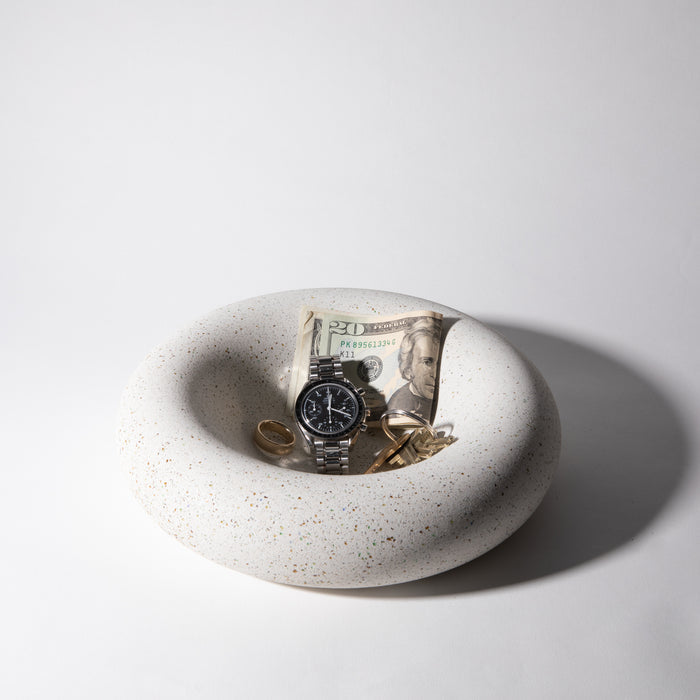 Bubble Catch All (Large) | White Terrazzo - pretti.cool