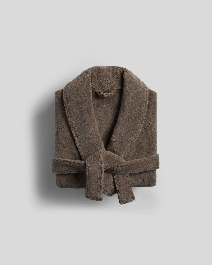 Classic Plush Robe | Warm Grey - Pretti.Cool