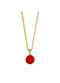 Ette Red Stone Necklace