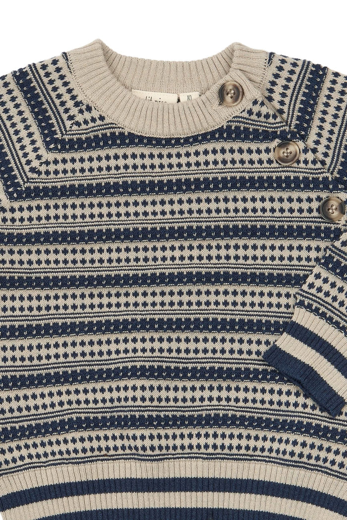 Girch Nordic Knit Pullover - Navy Blazer