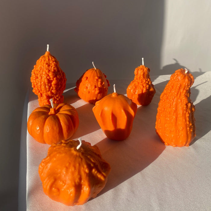 Scandles fall gourd candles | Orange - Pretti.Cool