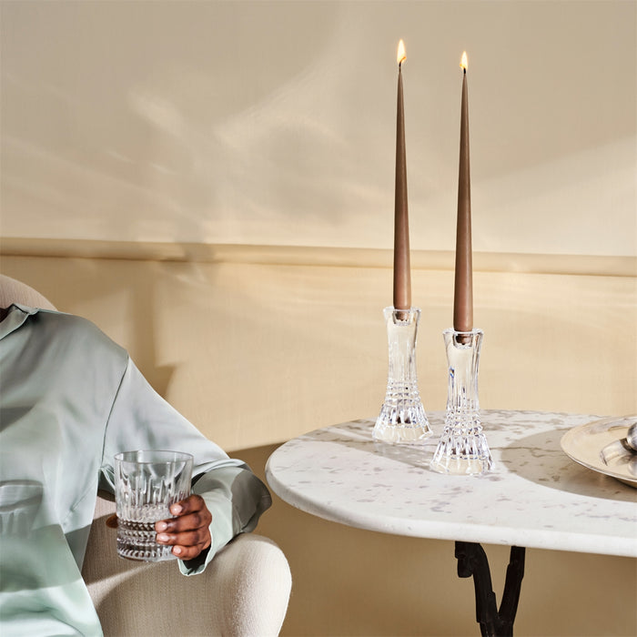 Lismore Diamond Candlestick Pair