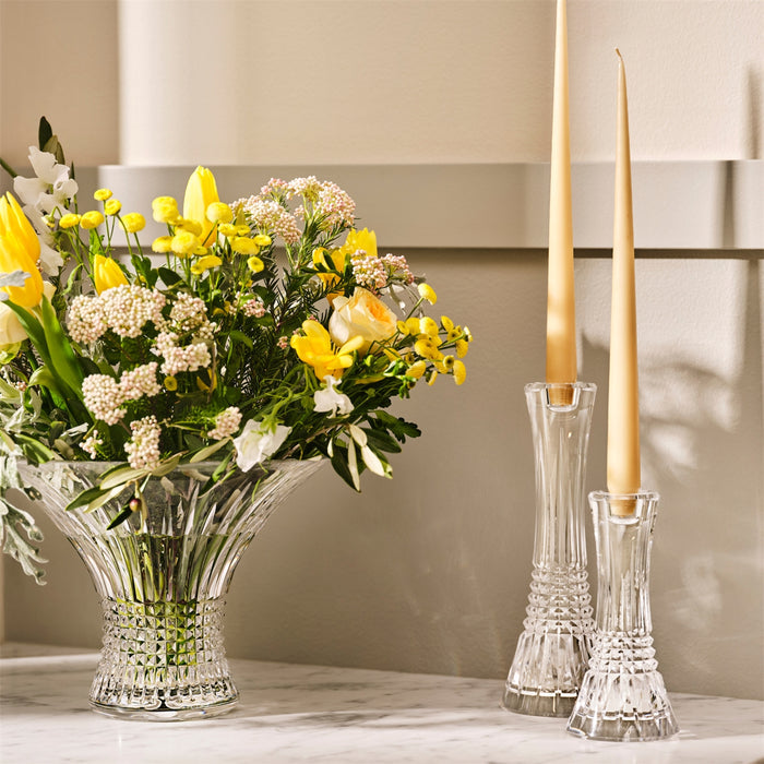Lismore Diamond Candlestick Pair