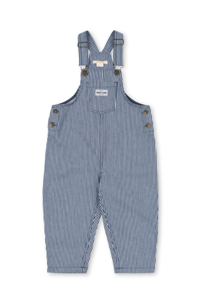 Luc Overalls - Blue Stripe