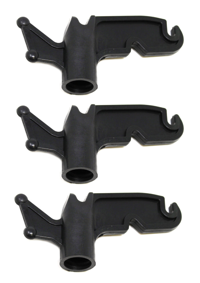 Black / 3 Hooks