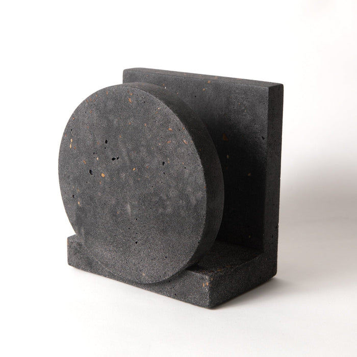 Napkin Holder | Black Terrazzo