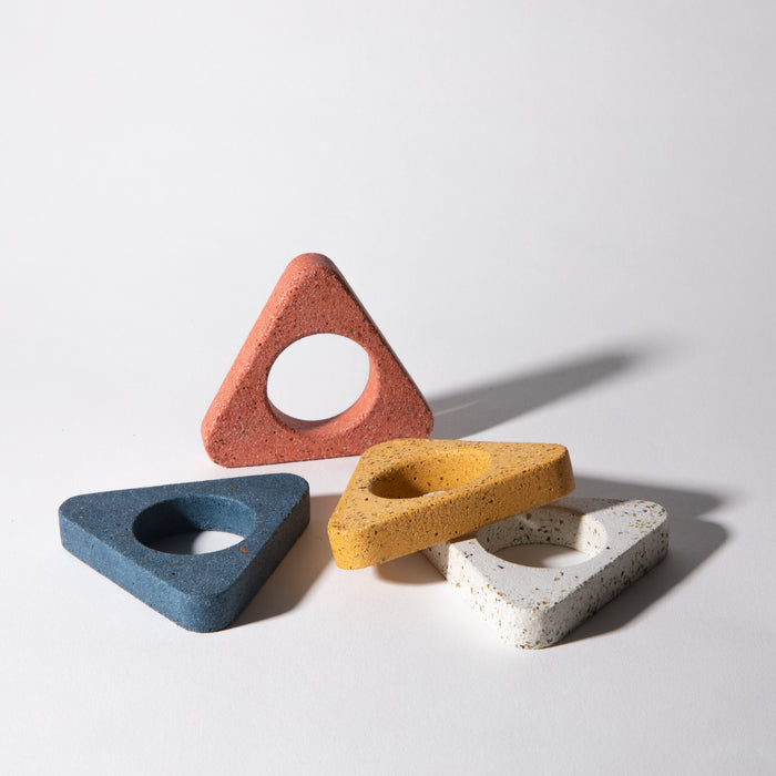 Napkin Ring Set | Terrazzo Primaries - pretti.cool