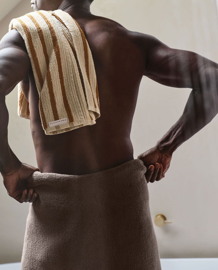Organic Resort Stripe Towels | Butter with Honey - Pretti.Cool