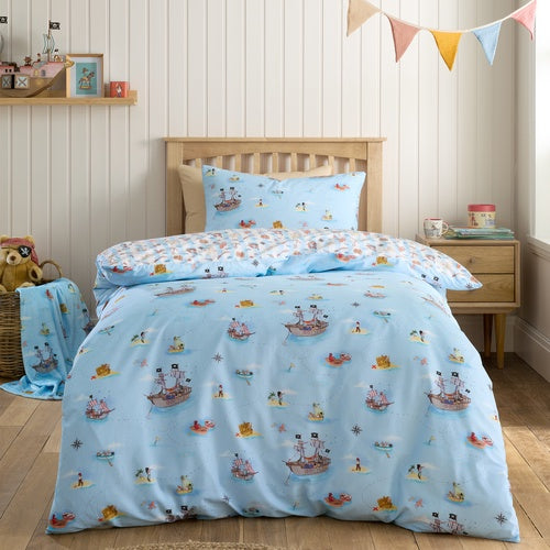 Pirate Blue Quilt Set