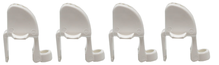 White / 4 Clips