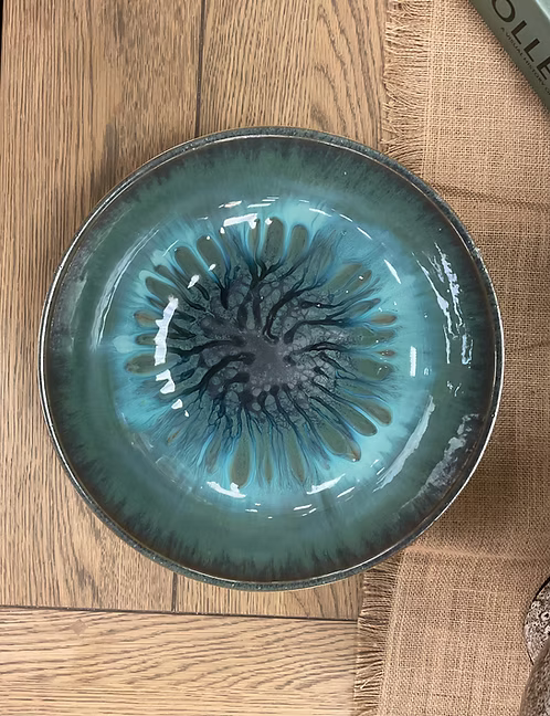 Rective Glaze Bowl, 30cm