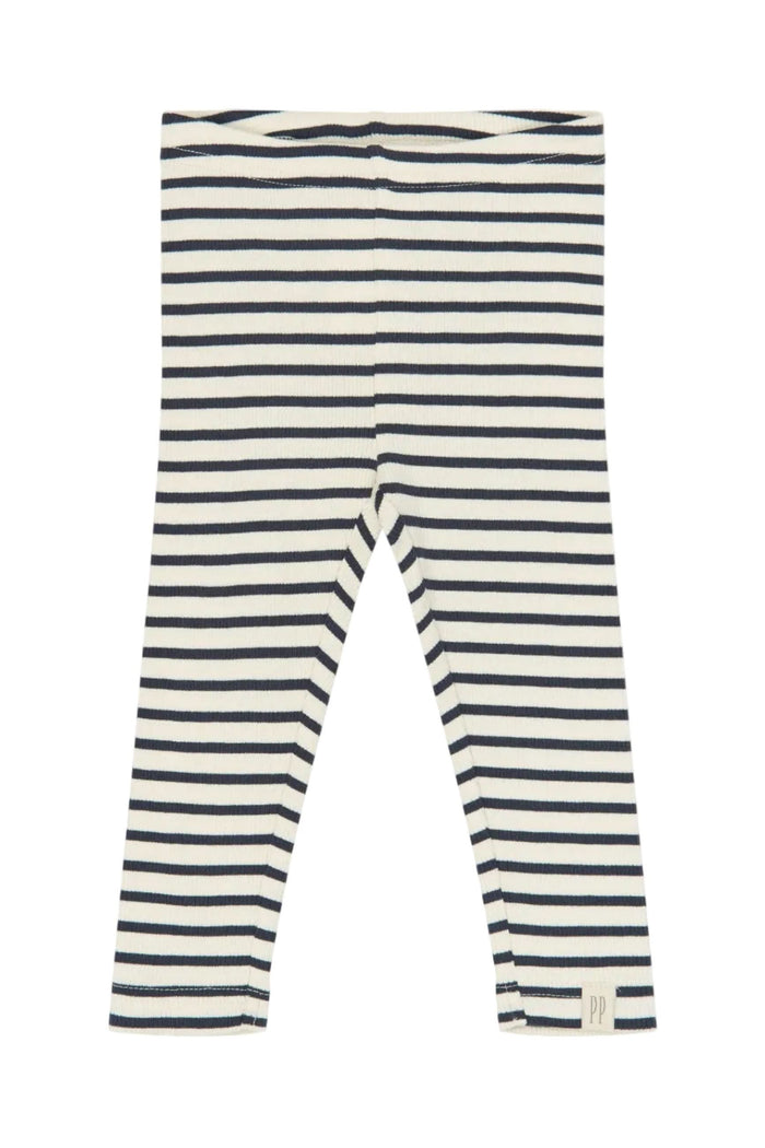 Sky Leggings - Navy Blazer Striped