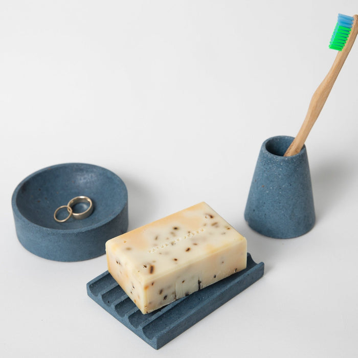 Soap Dish | Cobalt Terrazzo - pretti.cool