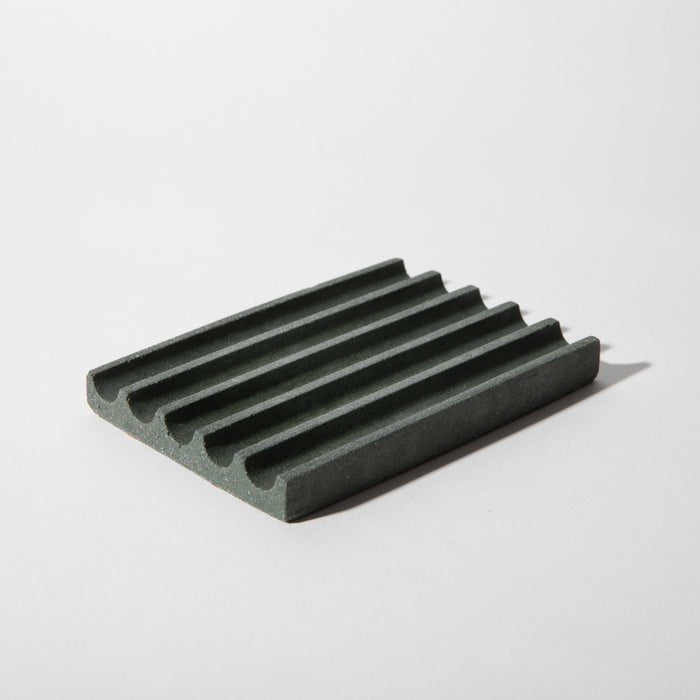 Soap Dish | Dark Green Terrazzo - pretti.cool