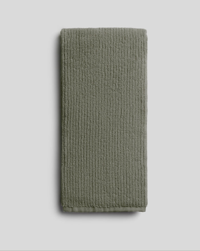 Soft Rib Towels | Moss - Pretti.Cool