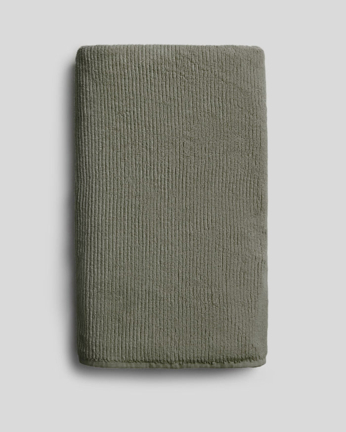 Soft Rib Towels | Moss - Pretti.Cool