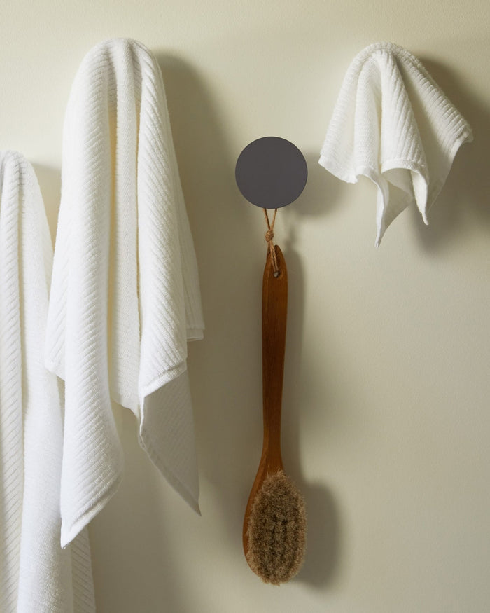 Soft Rib Towels | White - Pretti.Cool