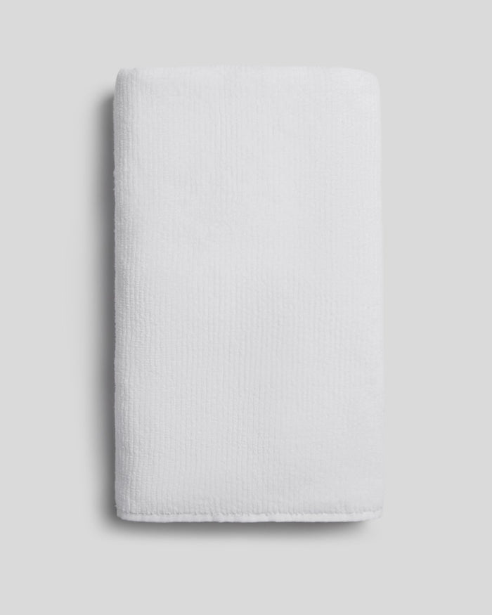 Soft Rib Towels | White - Pretti.Cool
