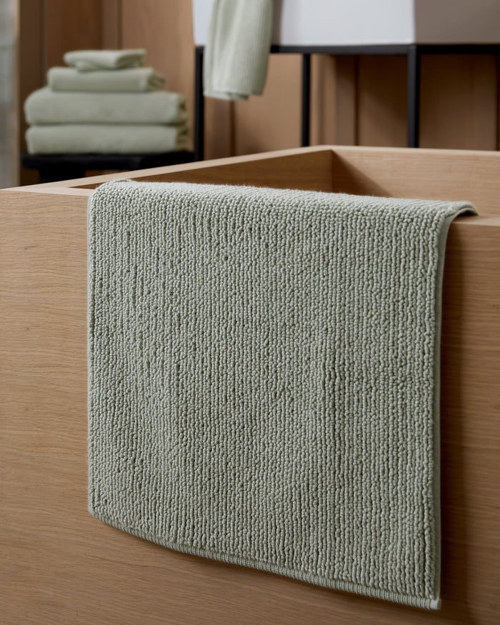 Soft Rib Tub Mat | Sage - Pretti.Cool