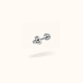 Titanium Tri-Ball - Threadless - Lulu Ave Body Jewelery