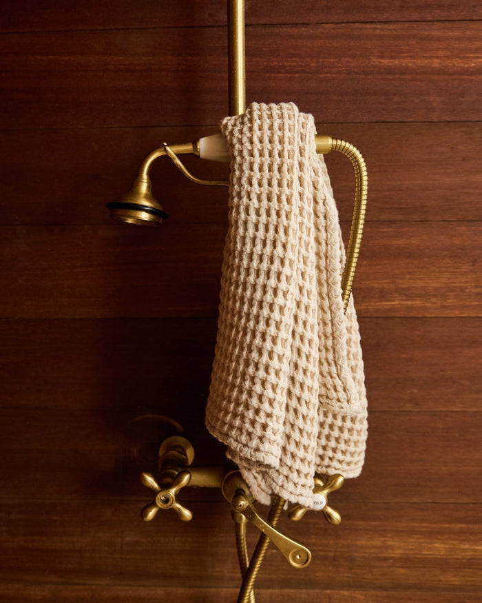 Waffle Towels | Bone - Pretti.Cool