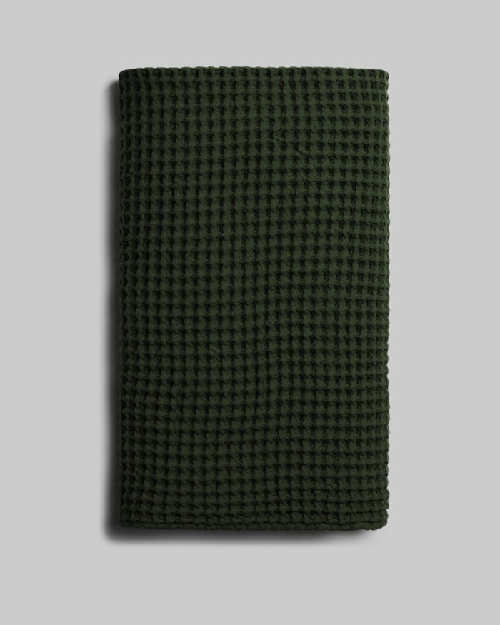 Waffle Towels | Evergreen - Pretti.Cool