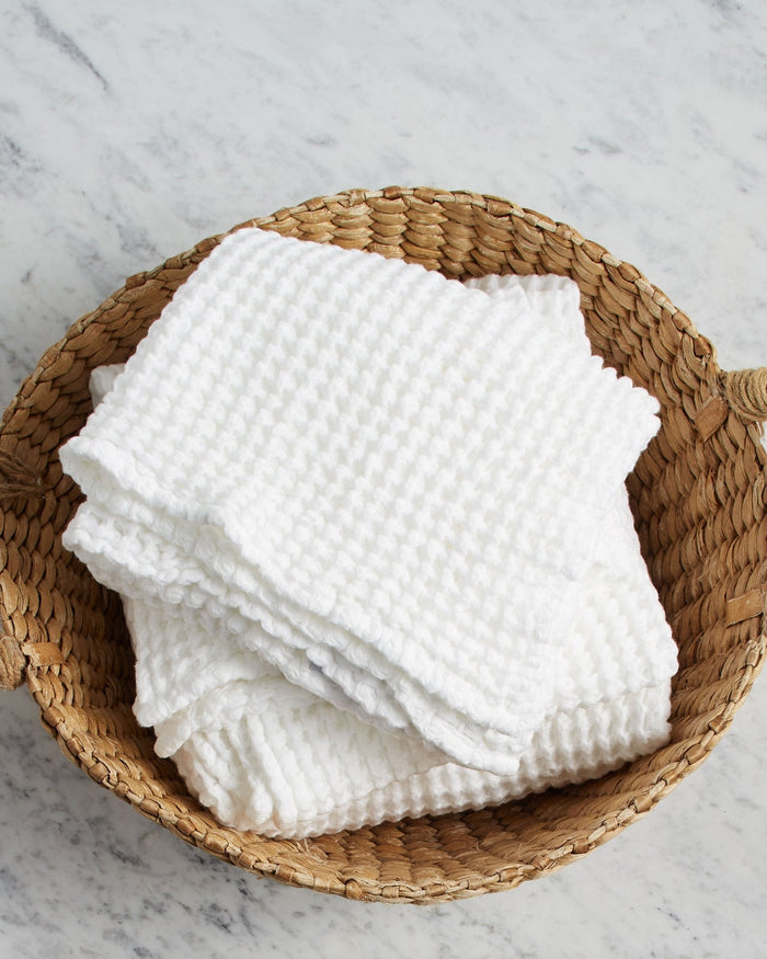 Waffle Towels | White - Pretti.Cool