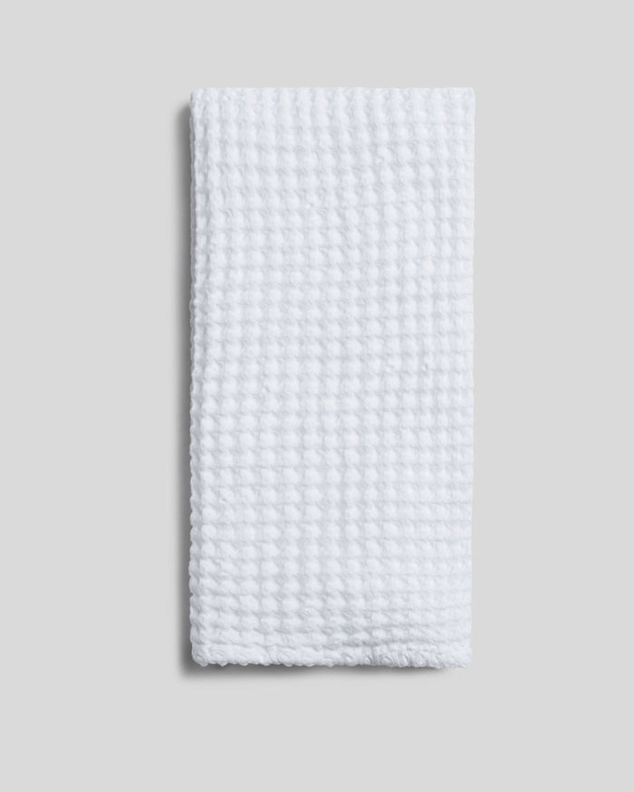 Waffle Towels | White - Pretti.Cool