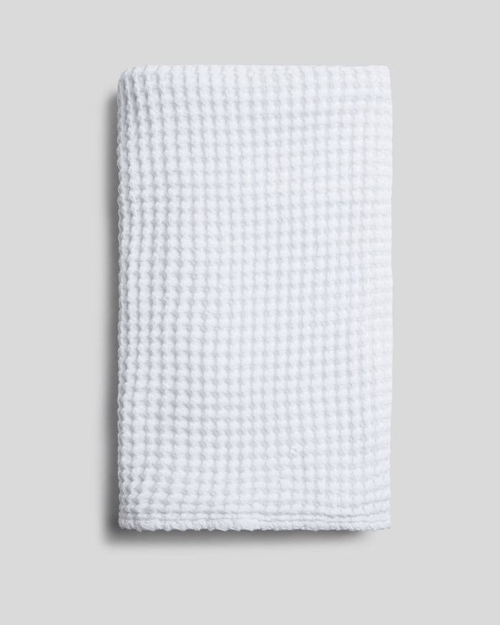 Waffle Towels | White - Pretti.Cool