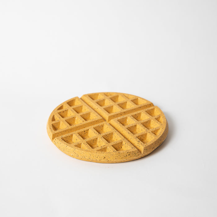 Waffle Trivet | Marigold Terrazzo - pretti.cool