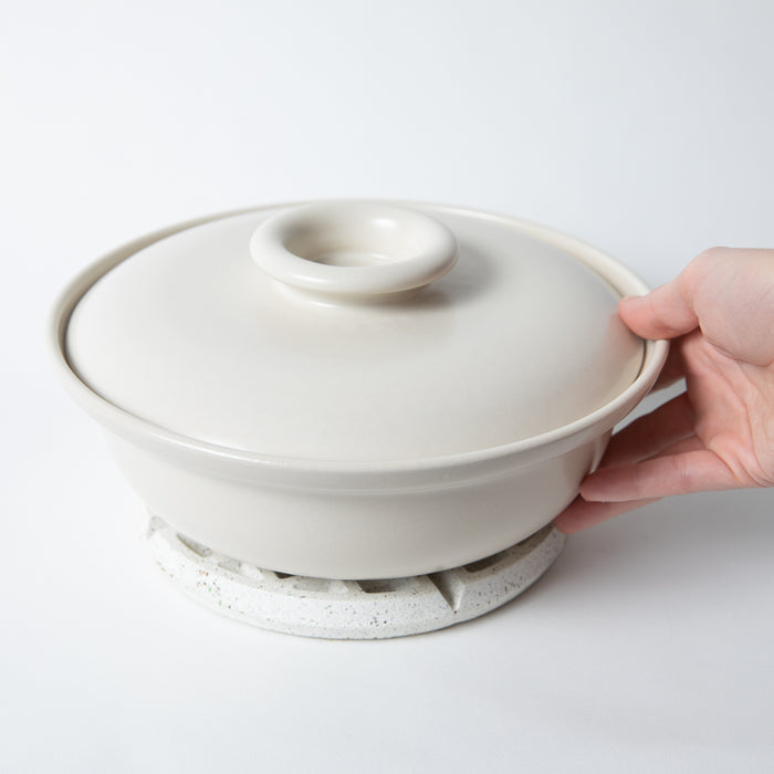 Waffle Trivet | White Terrazzo - pretti.cool